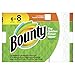 Bounty Paper Towels, White, 6 Big Rolls = 8 Regular Rolls
