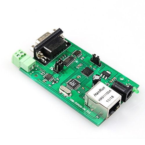 KEDSUM RS232 RS485 to TCP/IP Ethernet Serial Converter Adapter Network Module