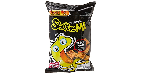 Amazon Com Fried Noodle Cracks Series Snack Black Pepper Flavour Pack Of 2