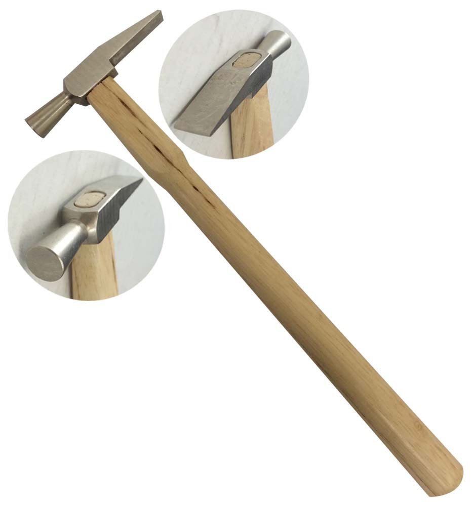 Marteau Double Tête De Bijoutier - Manche En Bois 9 Pouces (23 Cm) - Neuf