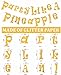 AMOCHY Party Like a Pineapple, Pineapple Party, Hawaiian Party, Pineapple for Luau Party, Hawaiian Themed Party, Tropical Beach Party Decorations, Summer Party, Perfect for Birthday, Wedding, Shower?