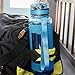 Swig Savvy Sports Water Bottle - with Silicone Sleeve. Fruit Infuser Water Bottle Filter and Leak Free Flip Top, EZ Open with One Click,Tritan Co-Polyester Plastic, 32oz - 25oz - 16oz