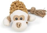 Petface Shaggy Monkey Plush Dog Toy Brand Petface