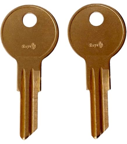 2 Pack R07 Keys – Replacement Keys For Husky, Milwaukee, And Steel Glide Tool Chests – Silver
