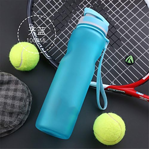 ADGWRA 1000ML/600ML Sport Drinking Water Bottle Tea Infuser Tumbler Portable Space Bike Cycling Canteen NEW Sky blue