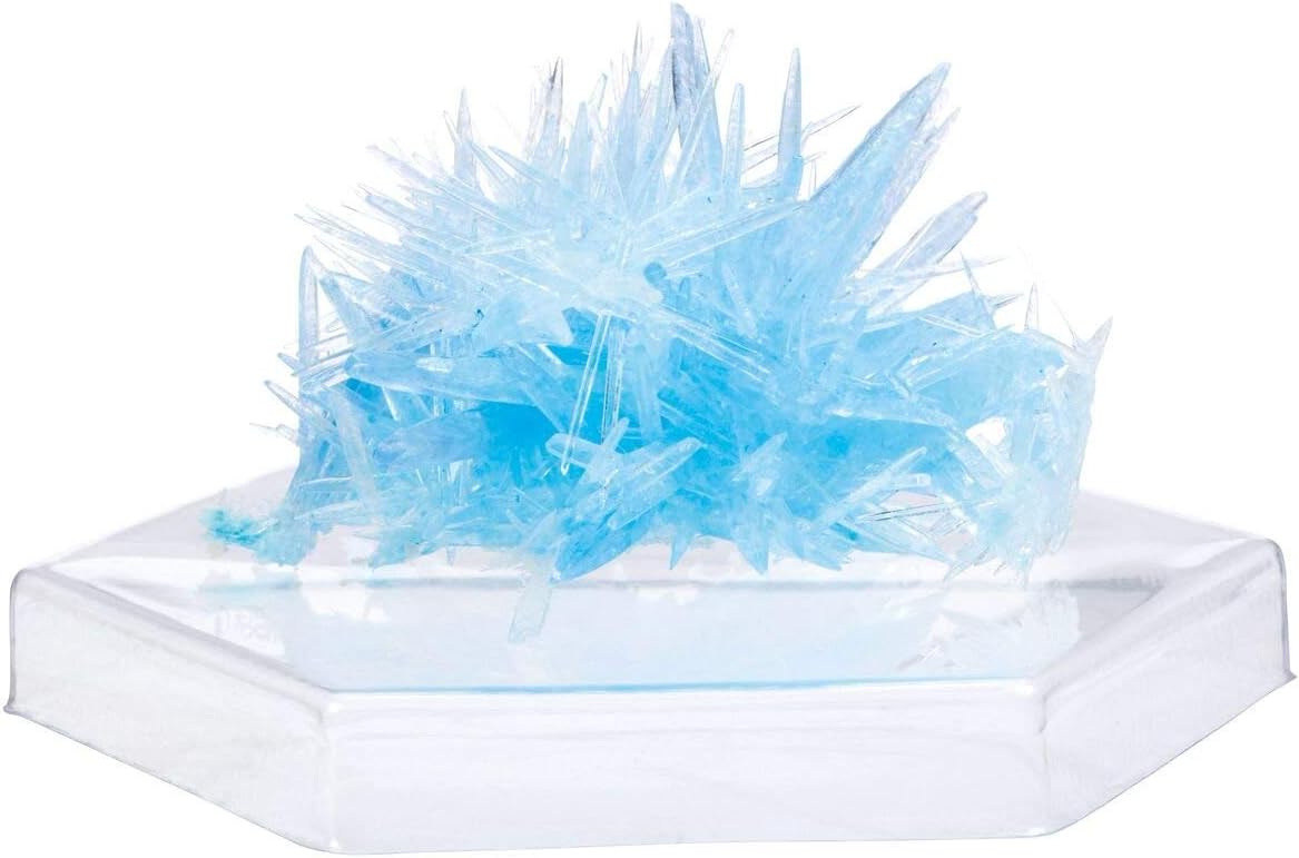 4M 5557 Crystal Growing Science Experimental Kit - 7 Crystal Science Experiments with Display Cases - Easy DIY STEM Toy Lab Experiment Specimens, Educational Gift for Kids, Teens, Boys & Girls: Toys & Games
