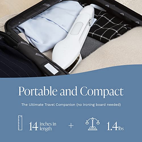 Nori Press, Iron & Steamer, Compact Dual Voltage Device, Removes