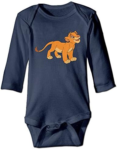 Popular Animal Simba Lion King Long Sleeve Newborn Baby Onesie Bodysuit