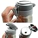 17oz Coffee Thermos, Stainless Steel Travel Mug, Double Wall Vacuum Insulated Water Bottle, Keeps Drinks Hot for 12 Hours and Cold for 24,(Extra Seal Gasket Included) Color Champagne Gold