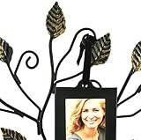 Thetford Design Family Tree Photo Frame with 6 Hanging Frames, Black Metal view 3