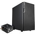 Rosewill FBM-X2-400-HELIX Micro ATX Mini Tower Desktop Gaming & Office PC Computer Case with Pre-Installed 400W Power Supply, 240mm AIO Support, 2X USB 2.0, 1 USB 3.0