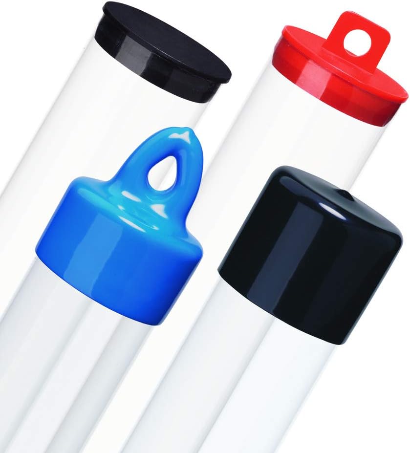 Clear 15/8 Round Thin Wall 48 Tubing MOCAP PRT00044 qty10 Thin Wall