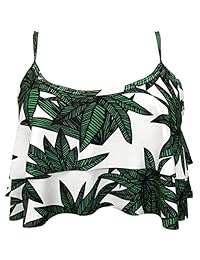 Traje de baño para dama, diseño de flores