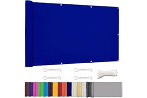 ZHhan Balcony Privacy Screen for Backyard Deck Patio Balcony Fence Porch Sun Shade PVC UV Protection Sun Wind 8 Days DeliveSa