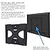 HIPPO F559 3 Quick Release TV Wall Mount Bracket for Most 15 inches to 3 inches LED LCD Plasma Flat Screen TVs up to 66 lbs VESA 200 x 200 mm Convenient Installation