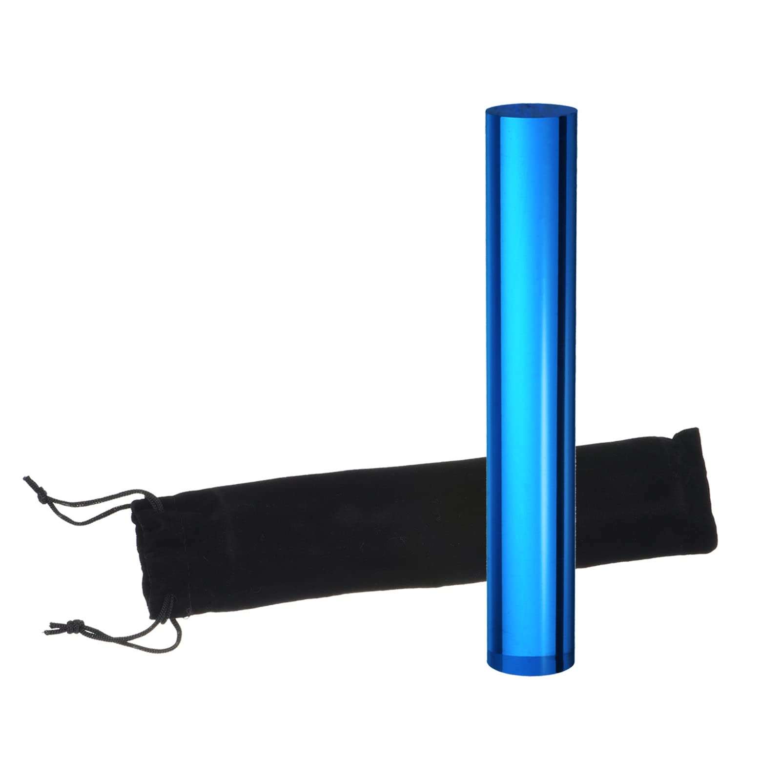 PATIKIL Ping Pong Rubber Roller, Table Tennis Roll Stick Bar Crystal DIY Sticky Tool for Assemble Table Tennis Racket, Blue