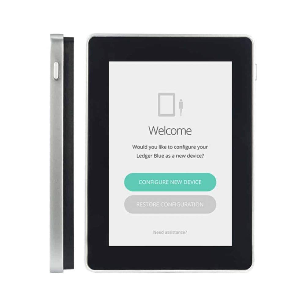 Ledger Blue. Hardware solutions for secure storage of bitcoins and other cryptocurrencies