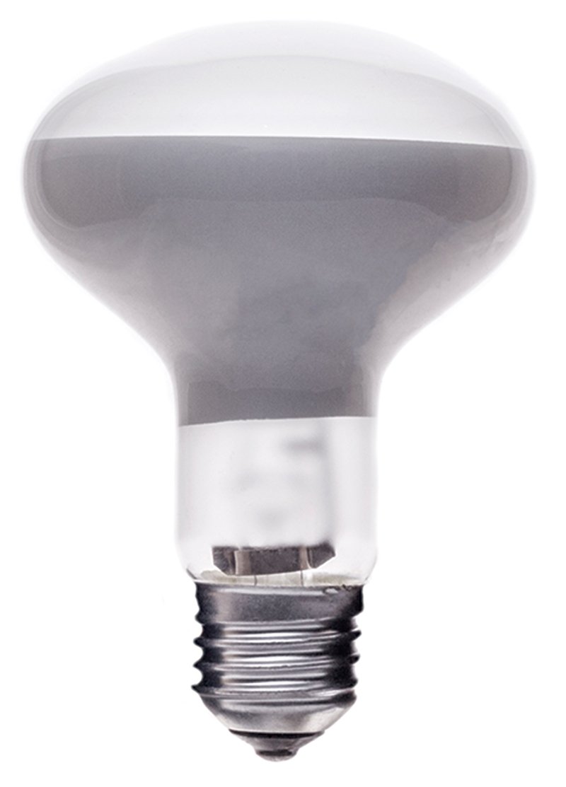 Laes 831160 E27 Reflector Bulb, 28 W, Grey, 90 x 120 mm