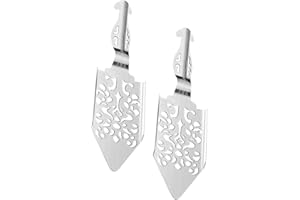 OFFSCH Absinthe Spoon for Bar Stainless Steel Hollow-Out Metal Dripper Multi-Function Household Filter 2pcs for Cocktail and 