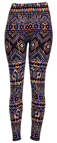 PLUS SIZE High Quality Printed Leggings (Looking Glass)