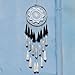 Artilady Macrame Dream Catchers for Bedroom - Tassel Wall Hanging Handmade Dreamcatchers Home Decor with Tassel Feather Ornament Craft Blessing Gift (Grey Mix)