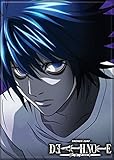 Ata-Boy Death Note L in Blue x 3.5" Magnet for