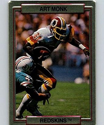 Amazoncom 1989 Action Packed Test 26 Art Monk Redskins