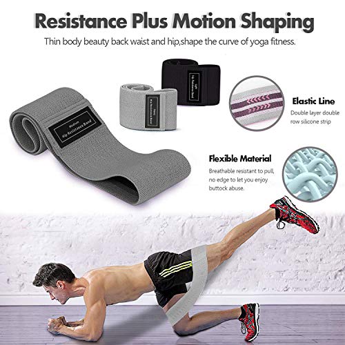 Elastic-Workout-Bands-Long-Fabric-Resistance-Bands-Thick-Set-Loop-Equipment-Fit-Body-Home-Training-Gym-Fitness-Booty-Legs-Thighs-Arm-Butt-Yoga-PilatesHip-Exercise-Bands-for-Working-Out-Men-Women