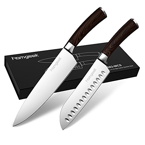 Homgeek Kitchen Chef’s Knives Set - 8