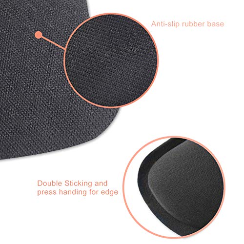 Dooke Keyboard Wrist Rest Pad and Mouse Wrist Rest Support, Comfort Wrist Rest Pad with Non-Slip Rubber Base & Memory Foam Support for Working Gaming Fatigue Pain Relief Floral - Thumbnail 4