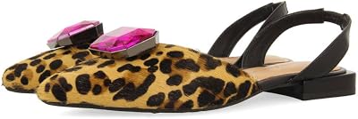 Mules Piel Leopardo Hughes
