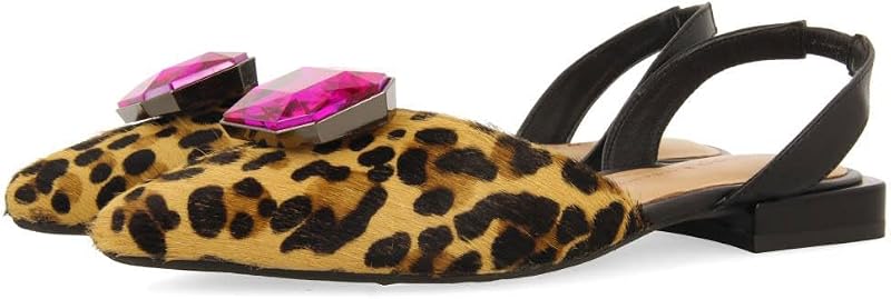 Mulas de Pele de Leopardo Hughes