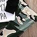 Baby Boys MY BEST FRIEND IS MY PAPA Long Sleeve Raglan T-shirt and Camo Pants Outfit (18-24M/Tag 90, White)