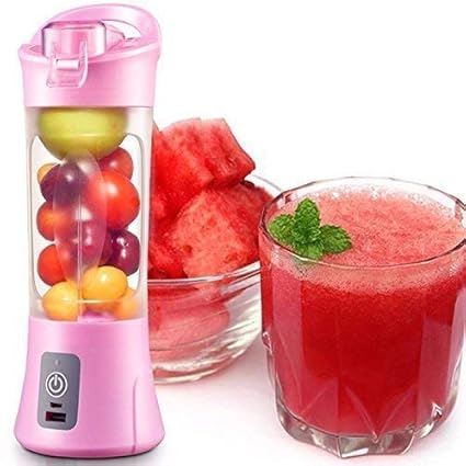 Gadgetronics Plastic Portable USB Electric Blender Juice Cup(Multicolour)