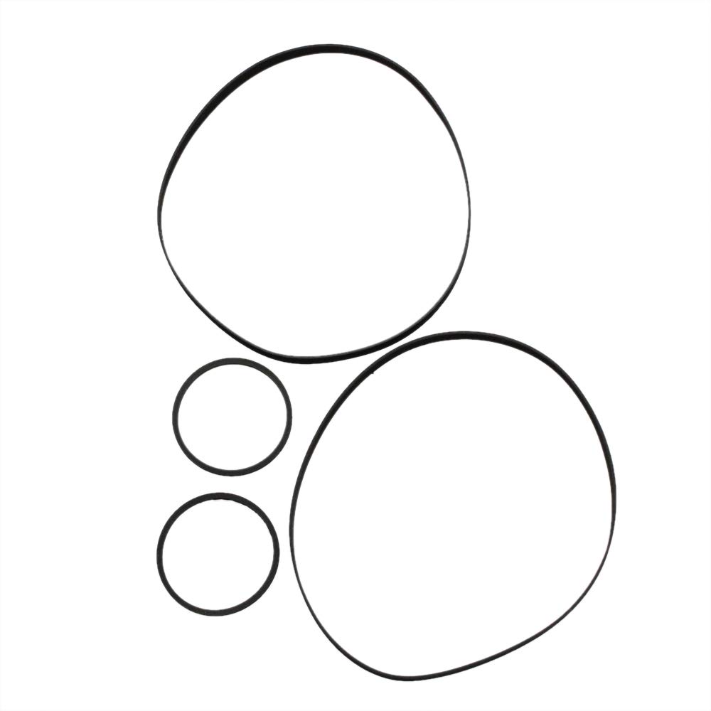 ZAHARA 4Piece Belt Kit for Sony TCWE605S TCWR635S TCWR545 TCWR670 TCWR670 TCH160