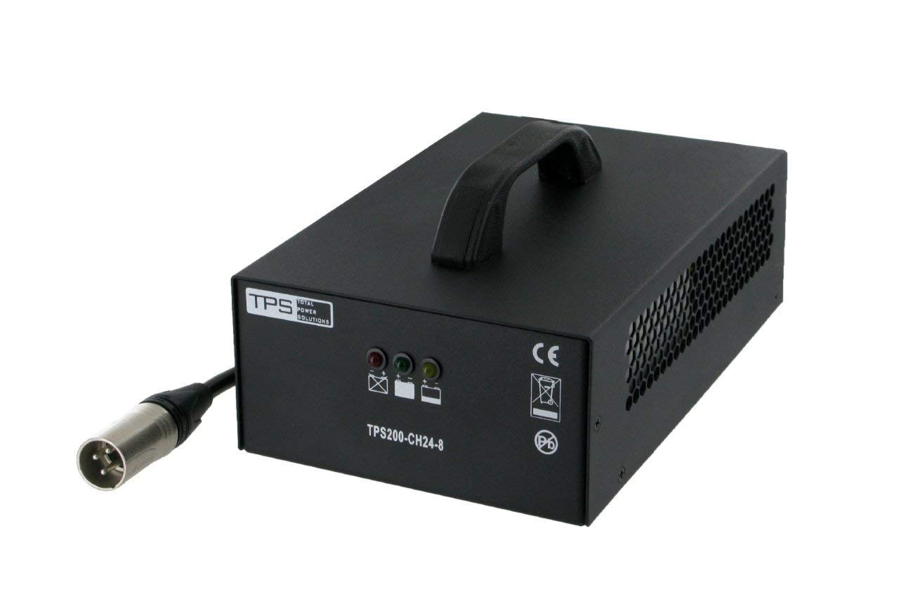 200 W Automatic Lead Charger 24 V 8 A for Electric Scooter/Electric Wheelchair/Mobility Scooter Invacare TDX3