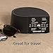 Sound+Sleep MINI High Fidelity Sleep Sound Machine with AC and Battery Power, Real Non-Looping Nature Sounds, Fan Sounds and White Noise