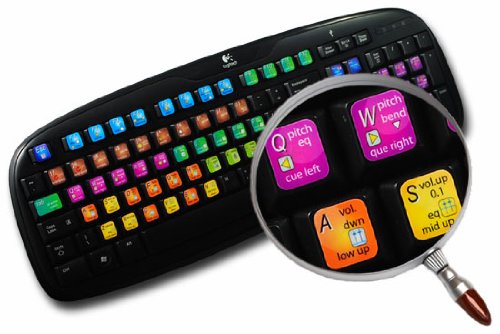 PCDJ DEX KEYBOARD STICKERS