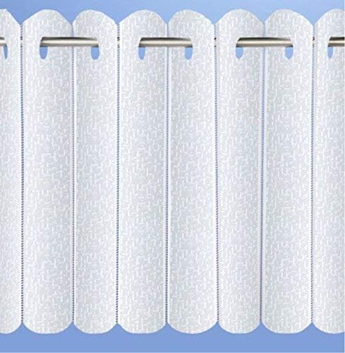 Rhodes Pleated Blind - White - 90"/229cm