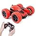 Amicool SMC-HW112, 4WD 2.4Ghz Remote Control Car Double Sided Rotating Vehicles 360° Flips, Kids Toy Cars for Boys & Girls Birthday, Red, 16