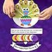 Here Fashion Pack of 12 Sticker Paper Plate Art Kit for Kids Toddler Crafts Art Toys - Transform Simple Paper Plates into Friendly Animals, Perfect for Craft Parties, Groups and The Classroom