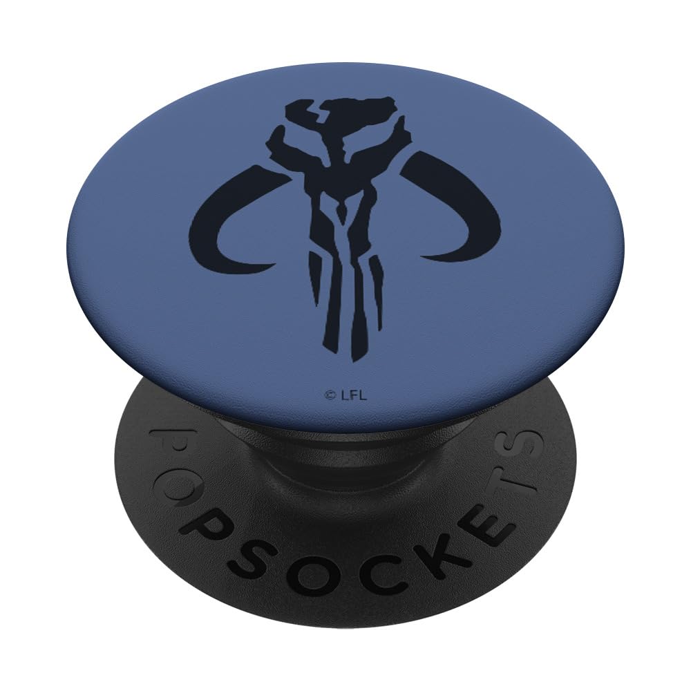 PopSockets Star Wars The Mandalorian Mythosaur Logo PopSockets PopGrip: Swappable Grip for Phones & Tablets