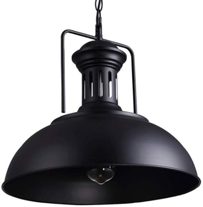 Colgante vintage, luz de techo industrial ligera, lámpara de araña sala