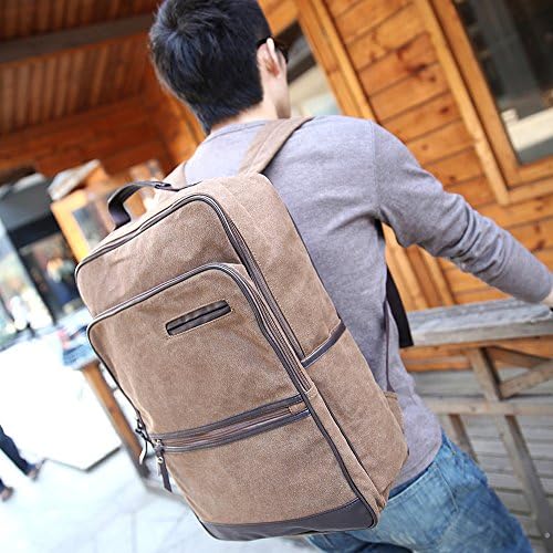 ITXX The new men's leisure Bags Canvas shoulderbag Travel Backpack Fashionable trend