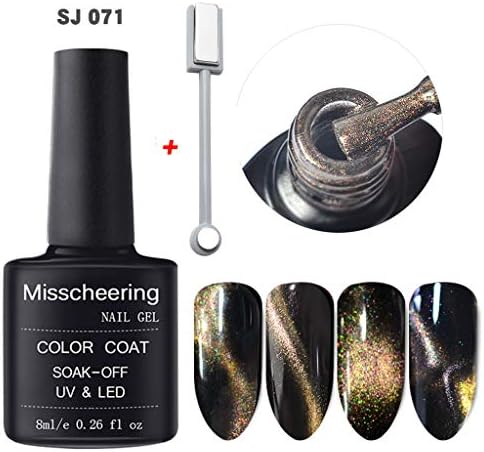 Nail Art KpopBaby Polish 5D Nail Gel Magnet Magic Cat Eye Gel Nail Art UV LED Gel Magnet Slice Set