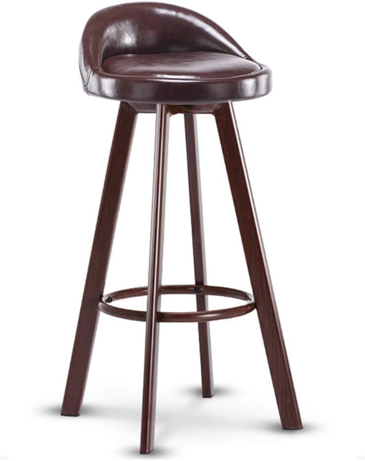 STOOL Small Seat,Shoe Stool,Bar Stool,Dining Stool,Restaurant Stool,Step Ladder，Chair,Tables and Chairs,High Stool, Footstool,Black Frame-Red,Walnut Frame-Brown