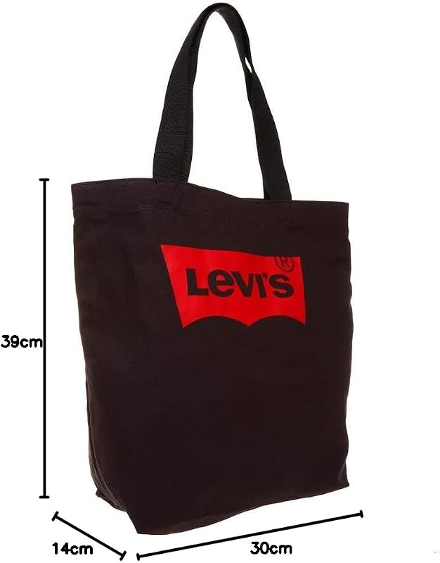 Women's Batwing Tote, Senza chiusura, Tela, Donna, Nero (Regular Black), 30x14x39 centimeters (W x H x L) — foto 5 di 5