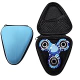 Kshion Box Case For Dustproof Hand Spinner EDC Fidget Spinner Focus Fingertip Gyro Toy (Blue)