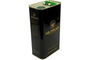 Mr. Papou's | Extra Virgin Olive Oil | First Cold Pressed | Family Owned | Harvested in Greece | 3 Liter - 101.4 fl oz (3 Liter)