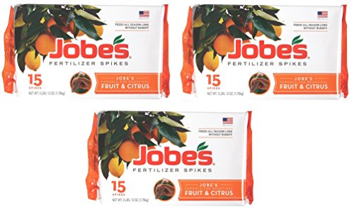 Jobe's Fruit & Citrus Fertilizer Spikes 9-12-12 Time Release Fertilizer for All Fruit Trees, 15 Spikes per Package (.3-Pack) - Thumbnail 4